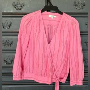 Madewell wrap top